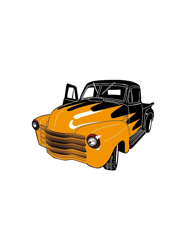 orange custom car by brineB Unisex