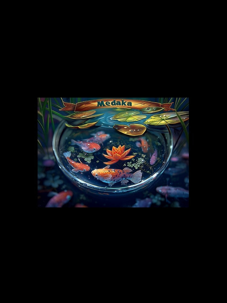 Medaka in a bowl by KeriVeryfine Unisex