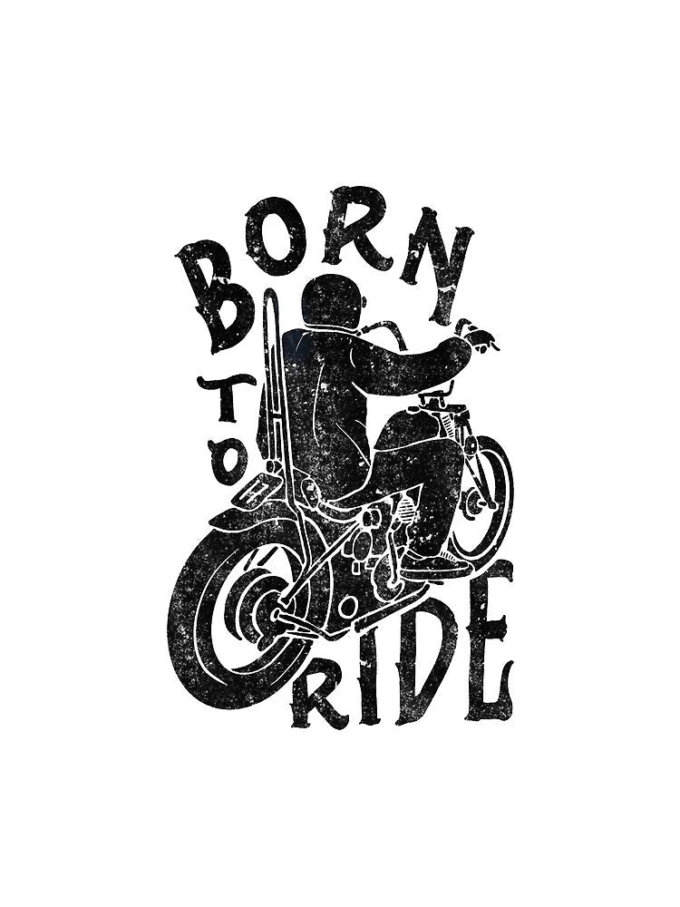 Born to ride by Simkone Unisex