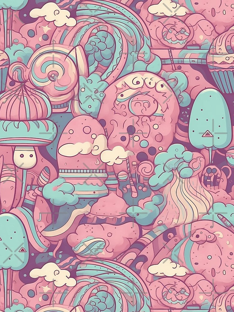 Happy cotton candy world by ArtisticKevin Unisex