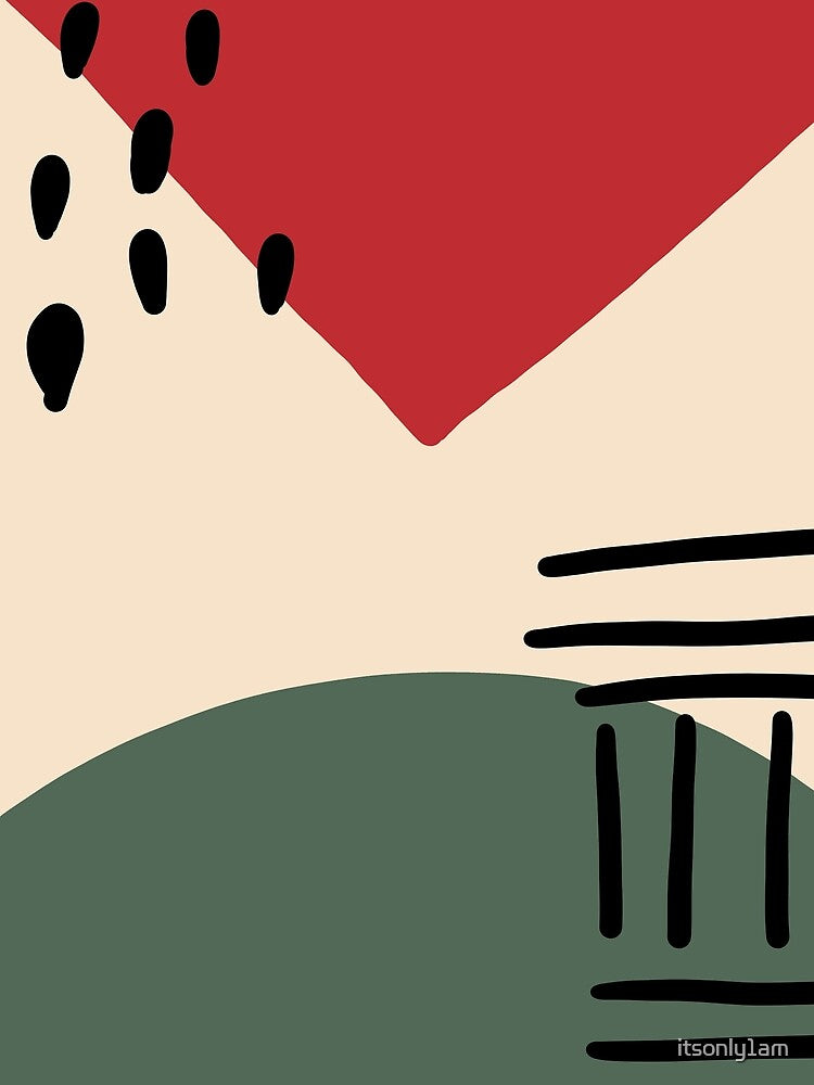 Abstract Watermelon by itsonly1am Unisex
