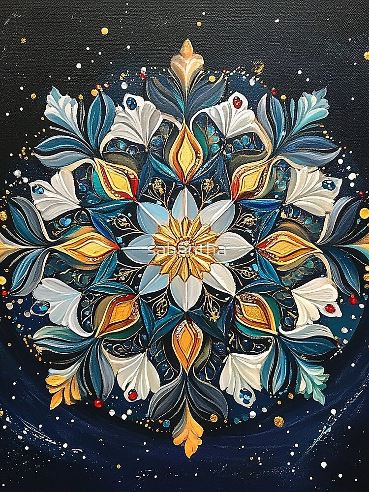 Moncirca - Christmas mandala (13/16) by sabantha