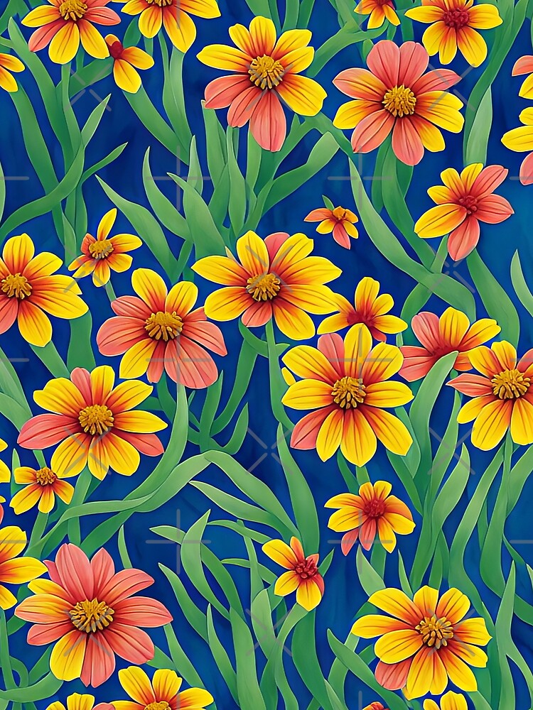 Rustic Floral Design Pattern by Purple-Horizon