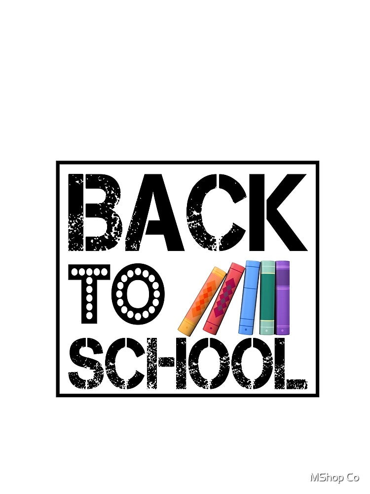 Back to School unisex school shirt Present for the teacher by MShop Co Unisex