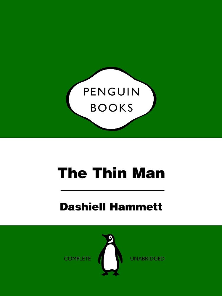 penguin books, the thin man, dashiell hammett, damon albarn, blur, she's so high by ElasticaShirts