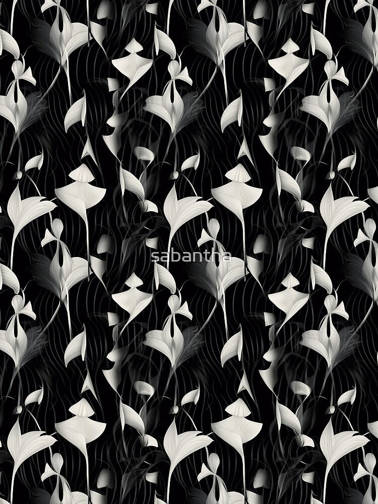 Thylvia - Beauty in black and white (2/4) by sabantha