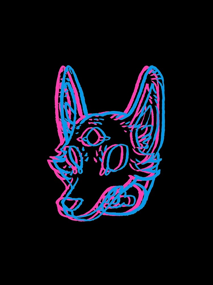 3D Space Coyote by Sefka