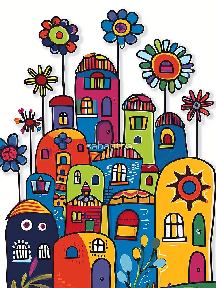 Bivaria - Colorful neighborhood (3/8) by sabantha