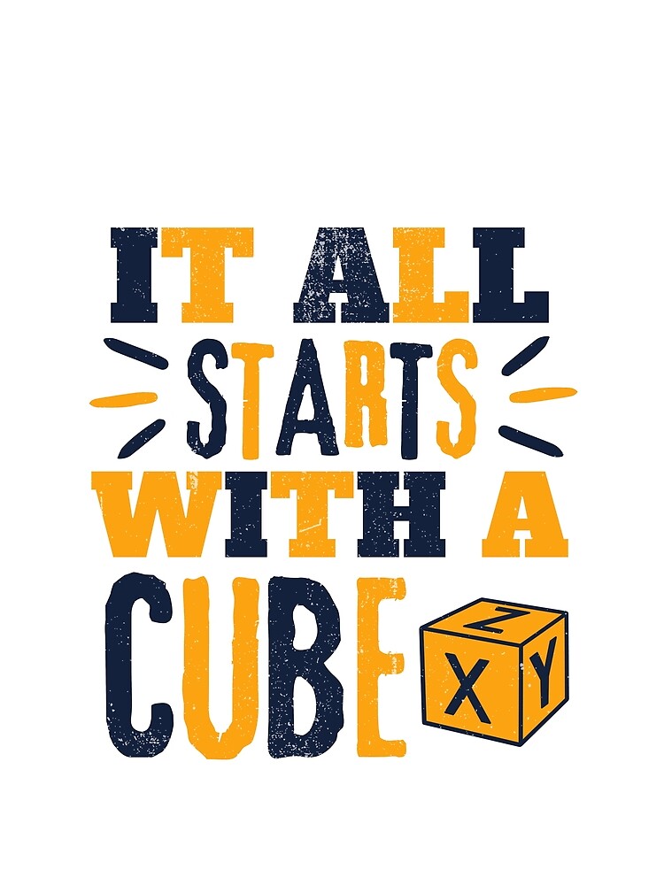 It All Starts With A Cube - 3D Printing by Printint