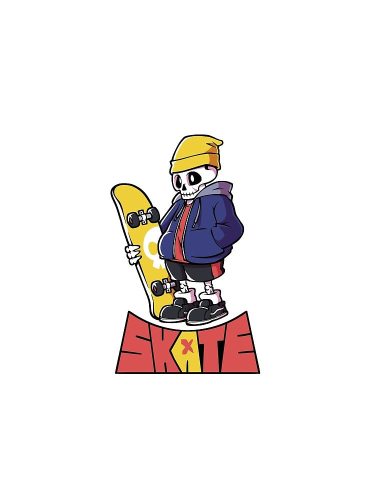 Skate Skull by yogiskencing