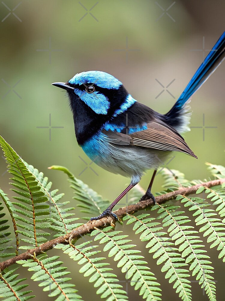 Fairy-wren superb by pawprintz Unisex