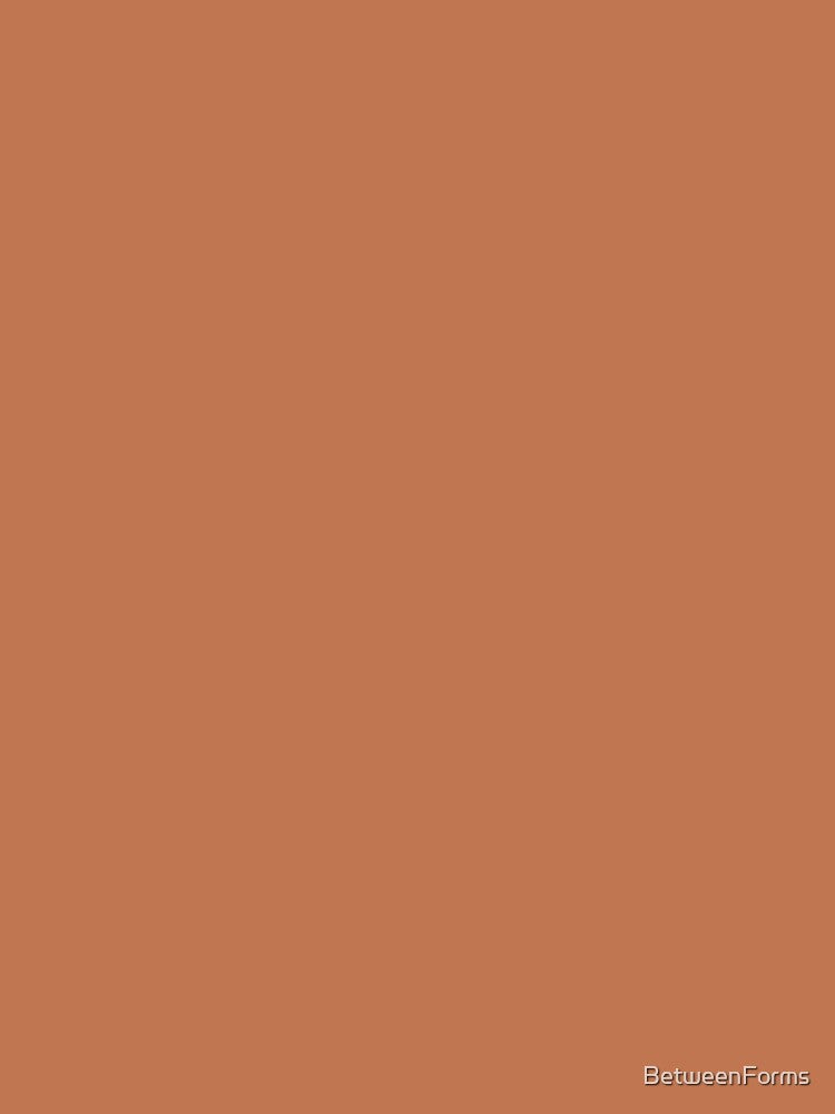 Terracotta Earthy Brown Design by BetweenForms Unisex