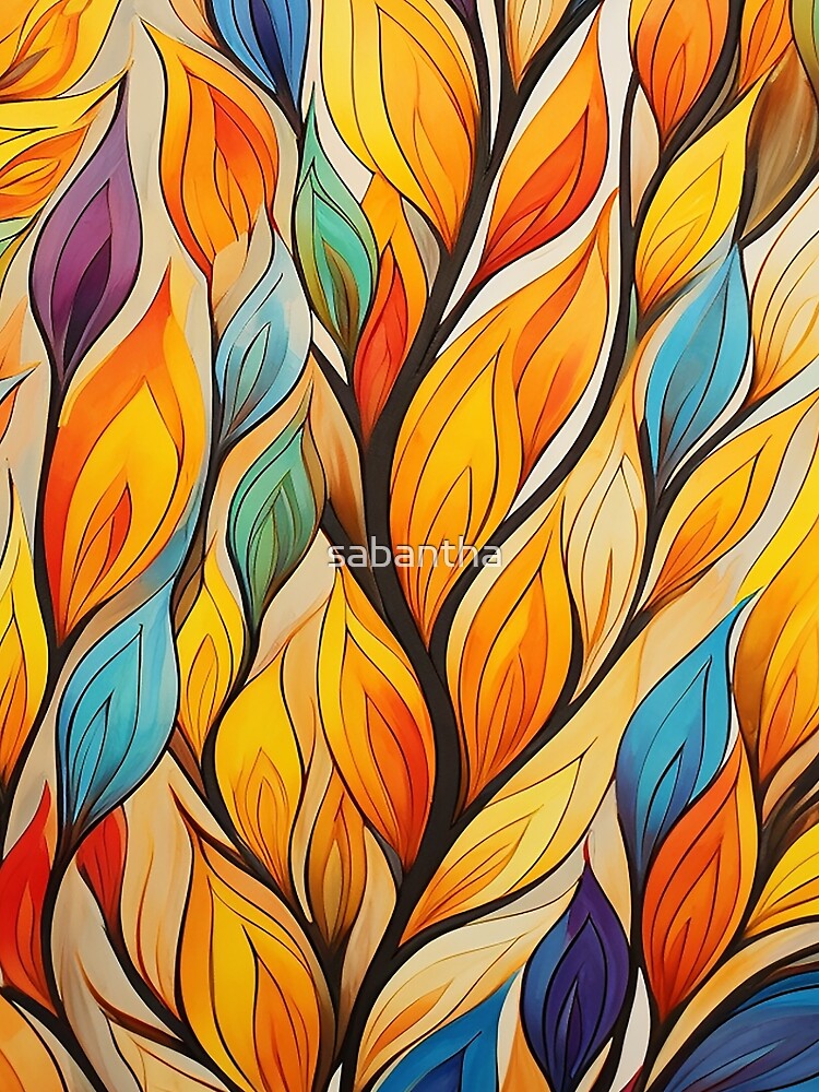 Harundia - Colorful autumn leaves (3/4) by sabantha