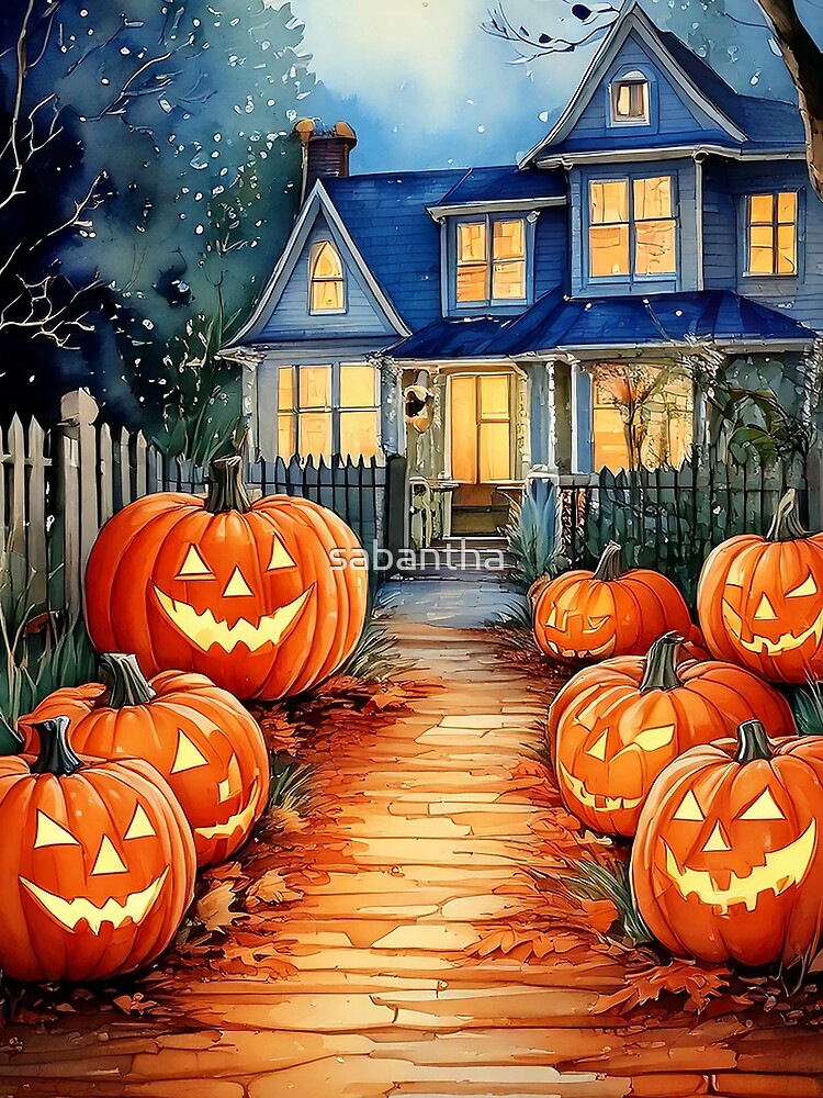 Pumpito - Pumpkin Watercolor (16/16) by sabantha