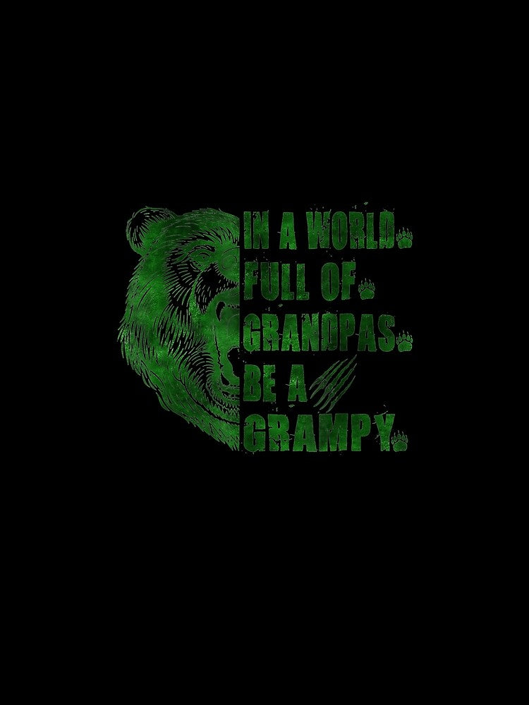 Mens In A World Full Of Grandpas Be A Grampy Father's Day Grampy by maizreo