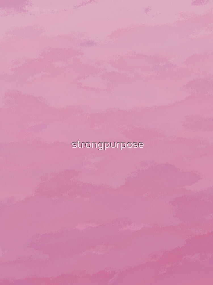 Soft Pink Cotton Candy Clouds by strongpurpose Unisex