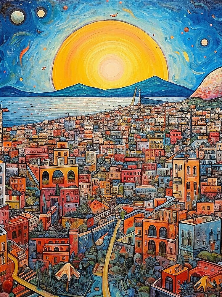 Nipolu - Colorful city by the sea (3/4) by sabantha