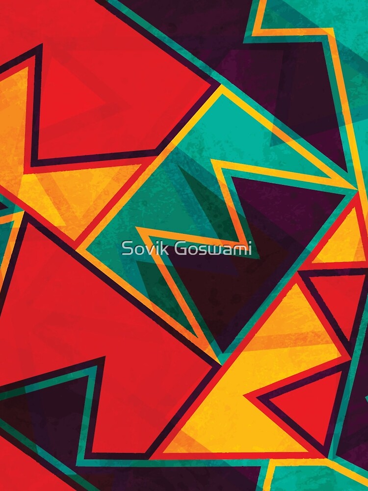 Abstract all over print pattern by Sovik Goswami