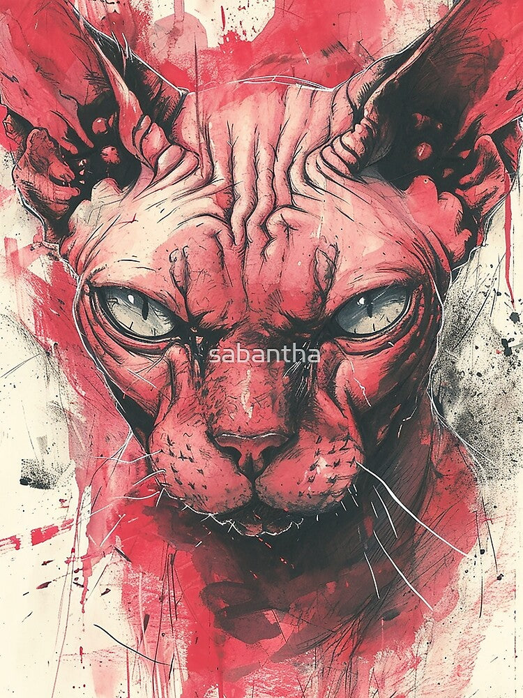 Cazandra - Cat portrait (7/8) by sabantha