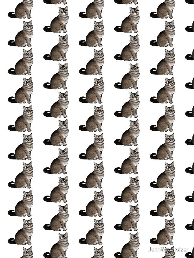Cat - Custom - Otter by Jennifer Stolzer Unisex