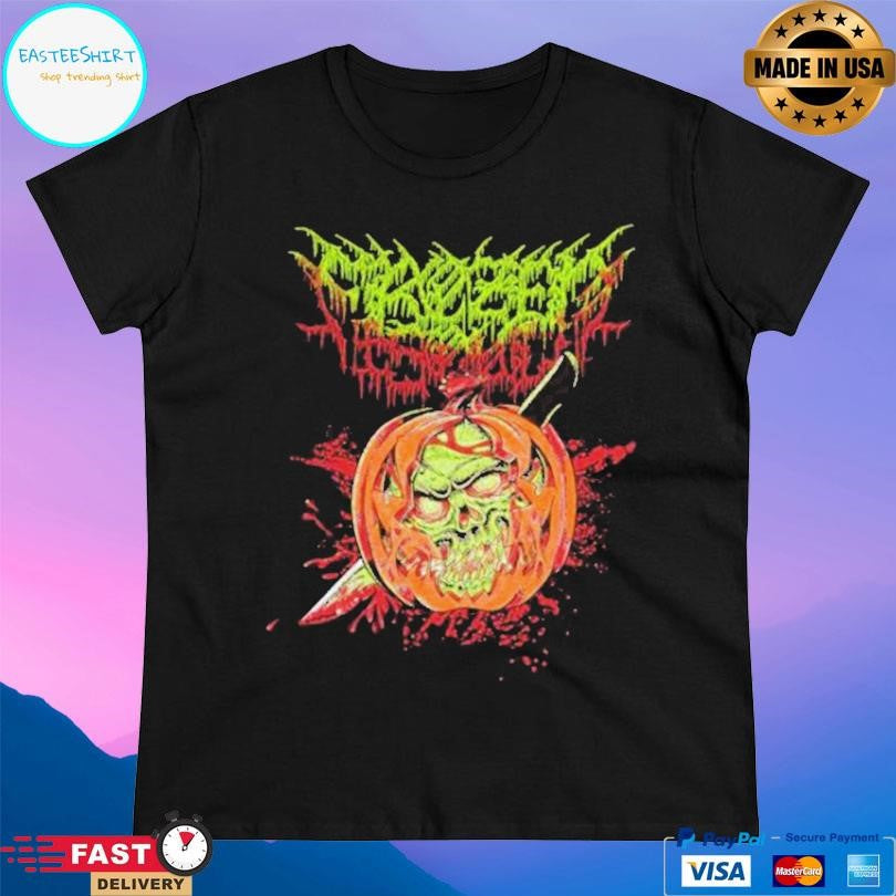 Frozen Soul Pumpkin Skull Shirt Unisex