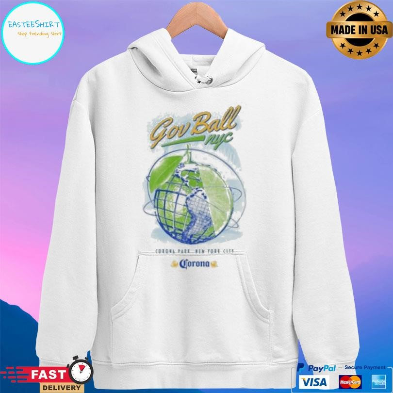 Governors Ball Music Festival Corona X Gov Ball Unisphere Lime Shirt Unisex