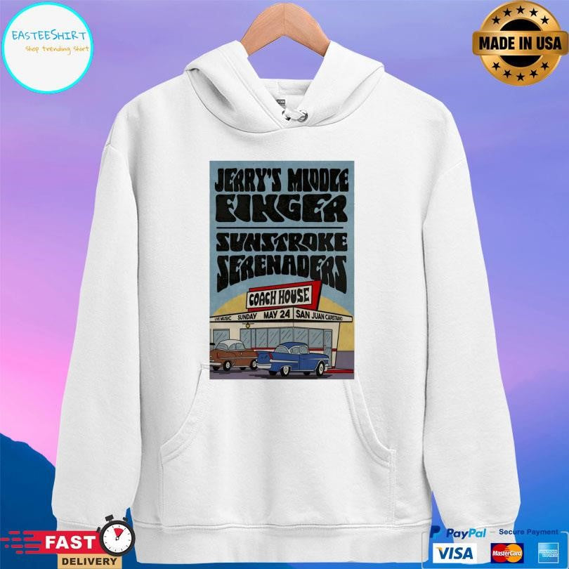 Jerry’s Middle Finger May 24 2026 Tour San Juan Capistrano Shirt Unisex