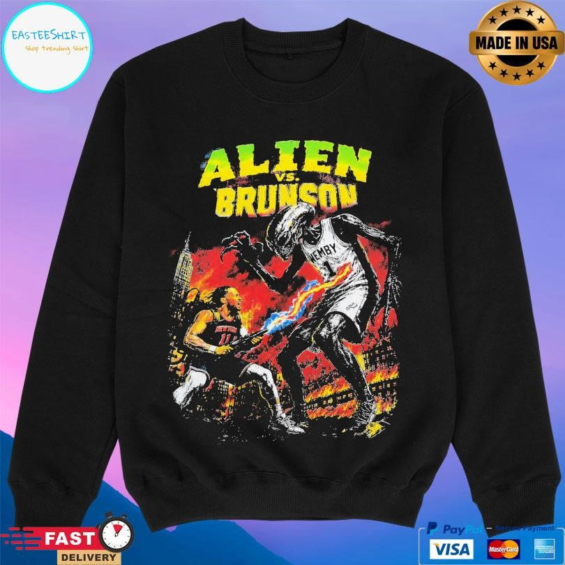 Kiy Kiy Studios Alien Vs New York Shirt Unisex