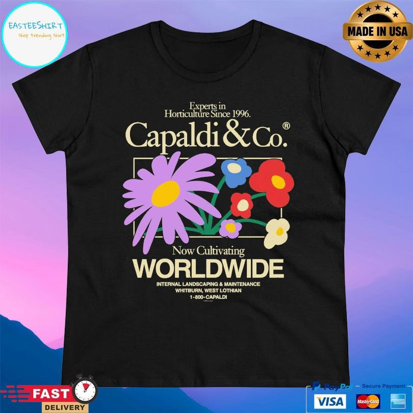 Lewis Capaldi Capaldi And Co Flower Pot Shirt Unisex