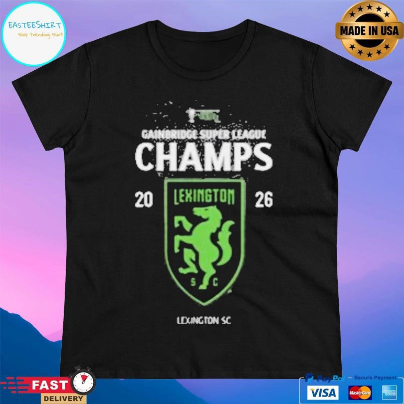 Lexsporting 2026 Gainbridge Super League Champ Shirt Unisex