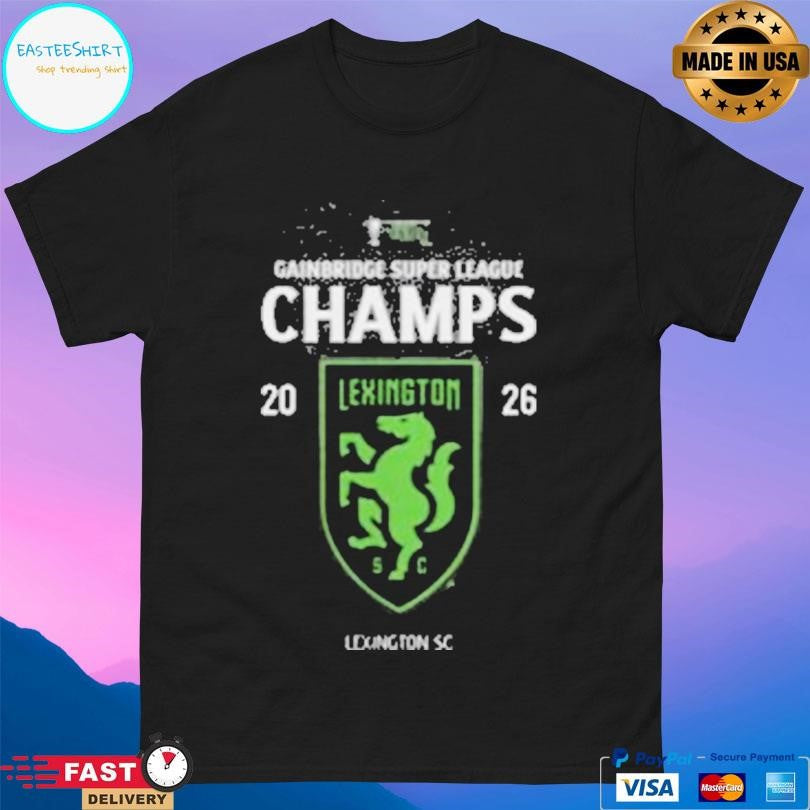 Lexsporting 2026 Gainbridge Super League Champ Shirt Unisex