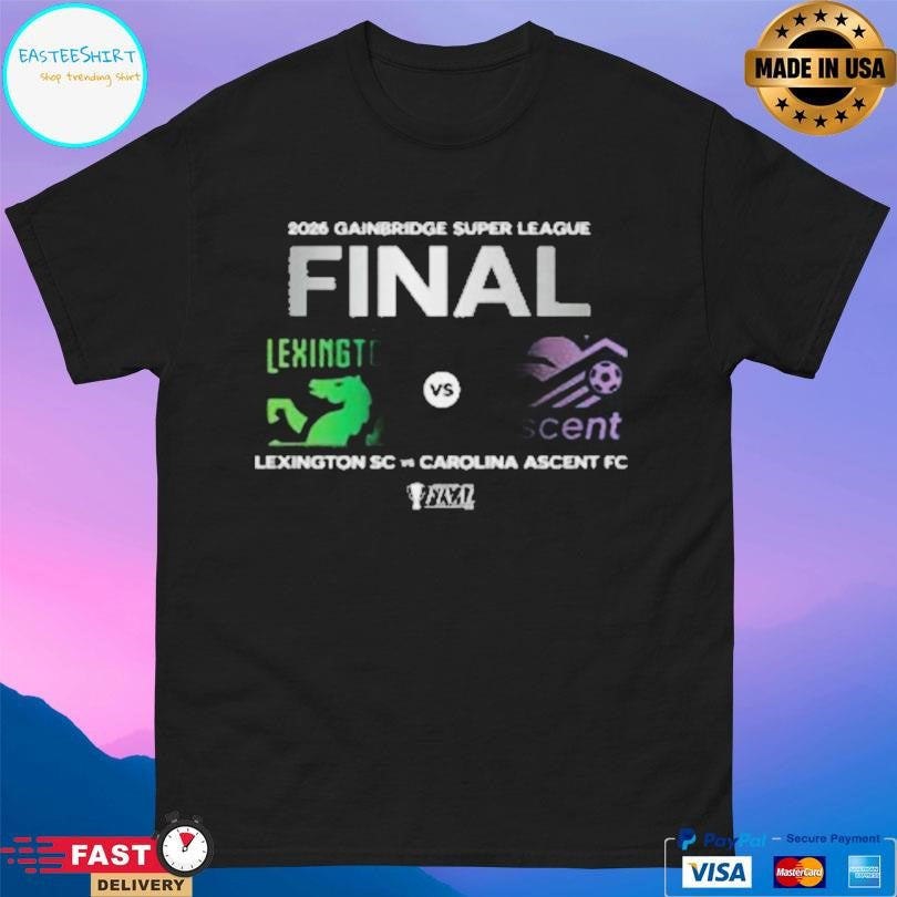 Lexsporting 2026 Gainbridge Super League Final Match Up Shirt Unisex