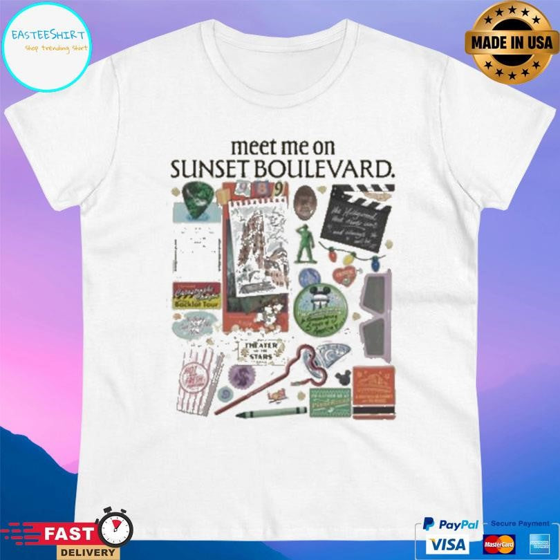 Lost Bros Trading Meet Me On Sunset Blvd Shirt Unisex