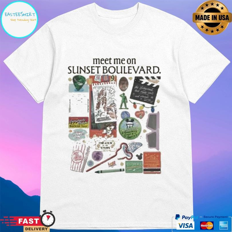 Lost Bros Trading Meet Me On Sunset Blvd Shirt Unisex
