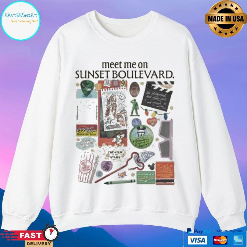 Lost Bros Trading Meet Me On Sunset Blvd Shirt Unisex