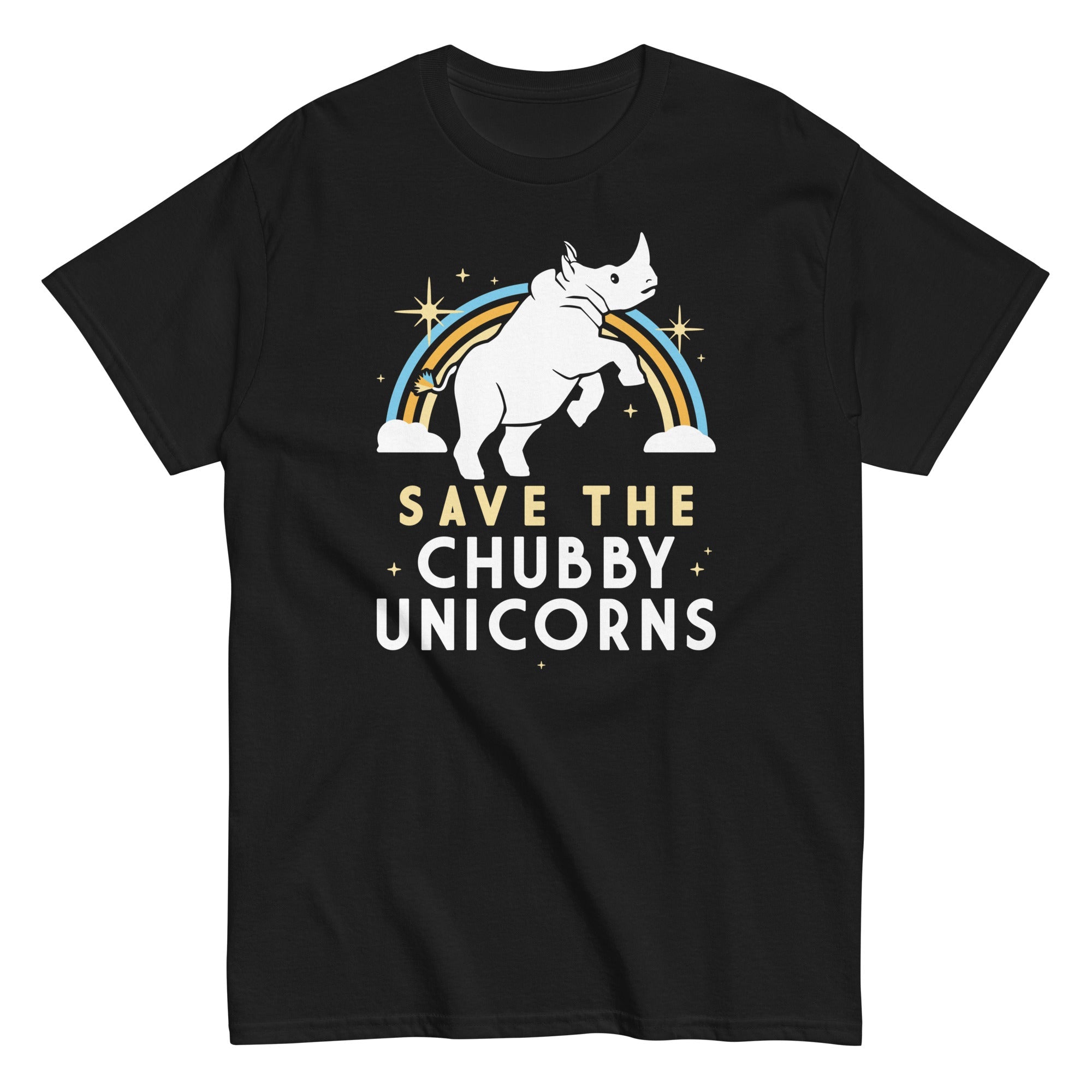 Save The Chubby Unicorns Men's Classic Tee