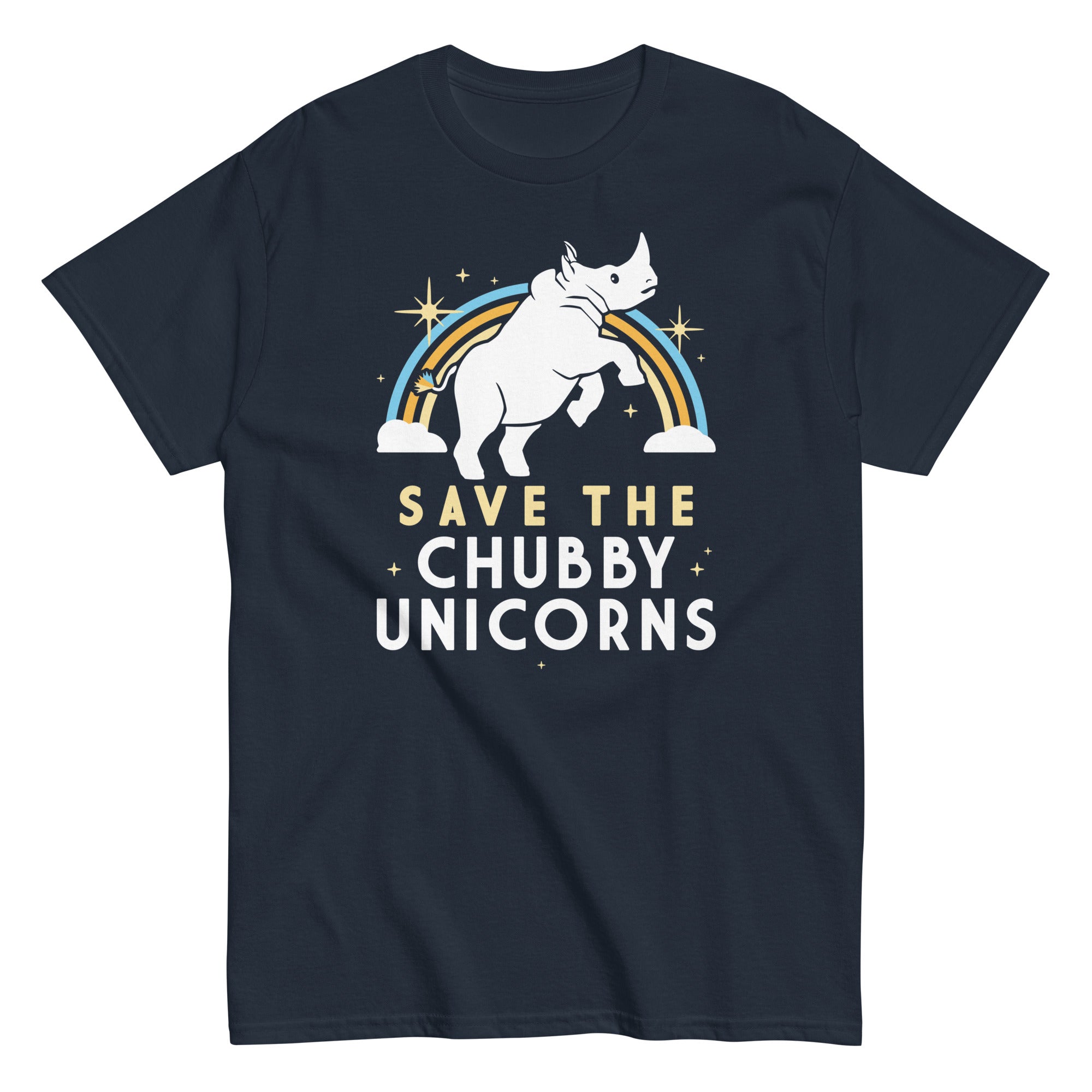 Save The Chubby Unicorns Men's Classic Tee