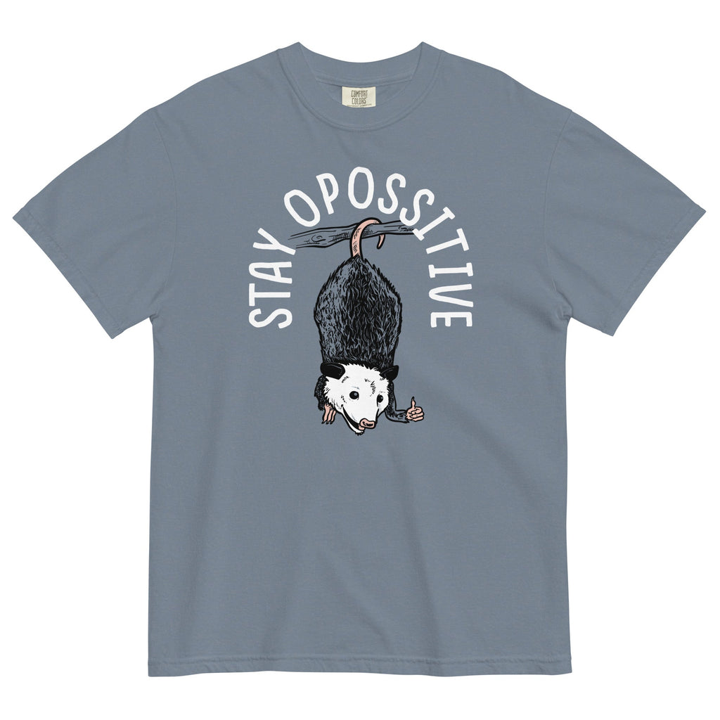 Stay Opossitive Men's Relaxed Fit Tee