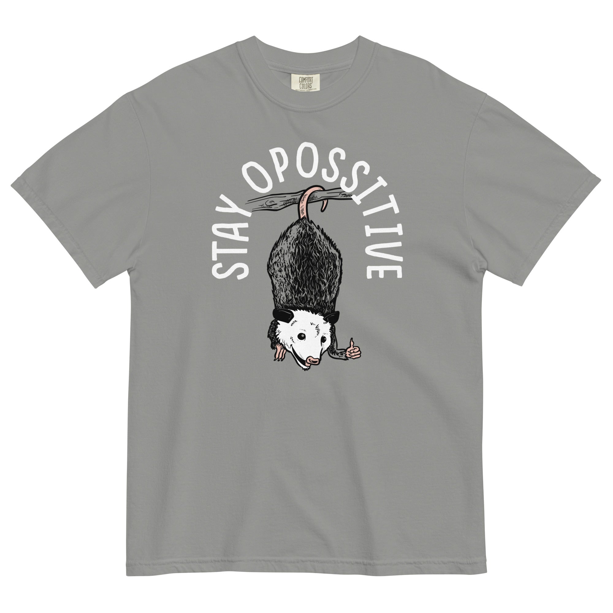 Stay Opossitive Men's Relaxed Fit Tee