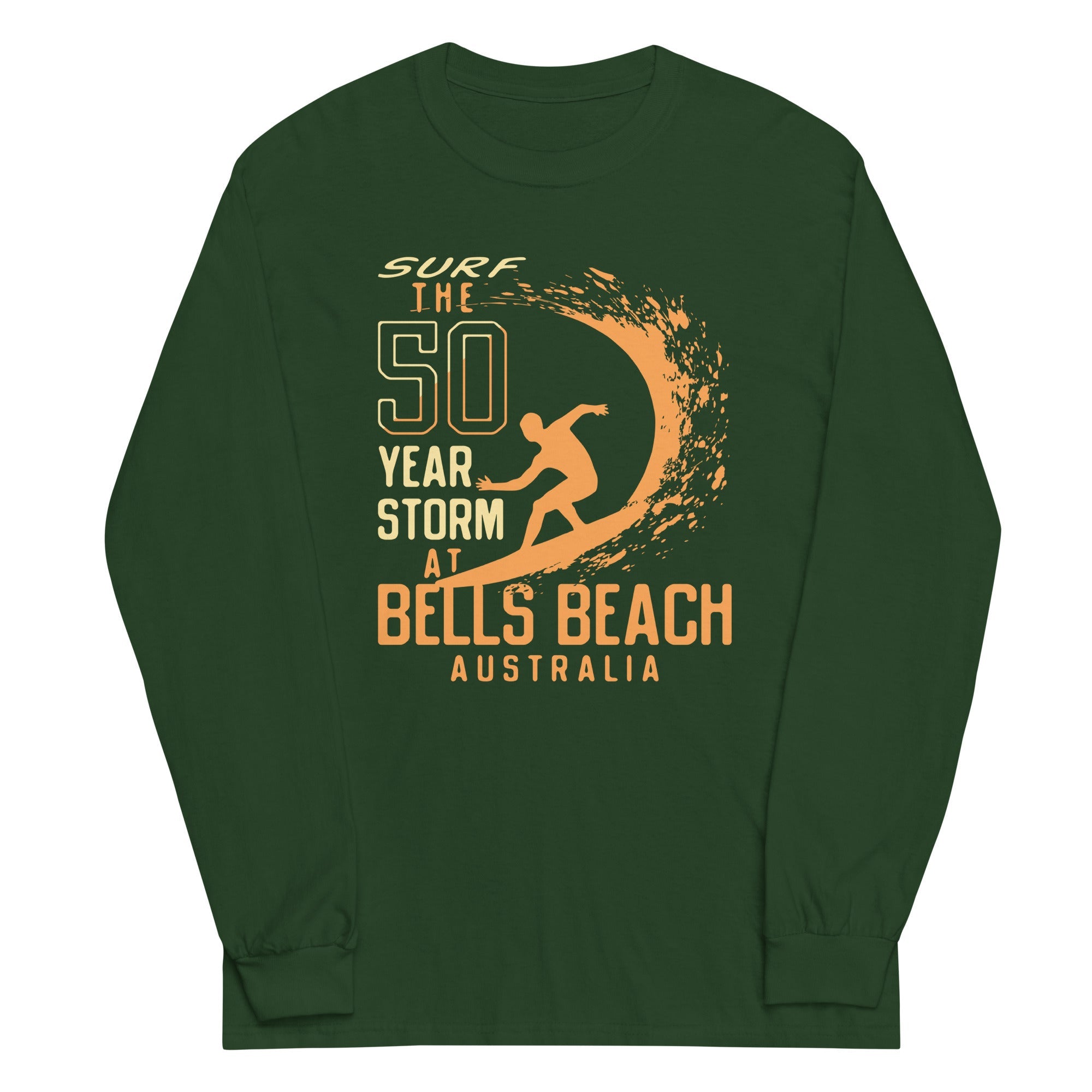50 Year Storm At Bells Beach Unisex Long Sleeve Tee