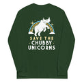 Save The Chubby Unicorns Unisex Long Sleeve Tee