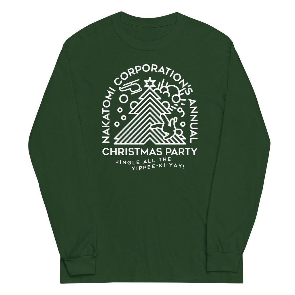 Nakatomi Christmas Party Unisex Long Sleeve Tee