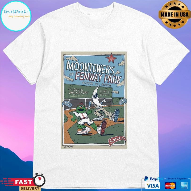 Moontowers At Fenway June 8 2026 Shirt Unisex