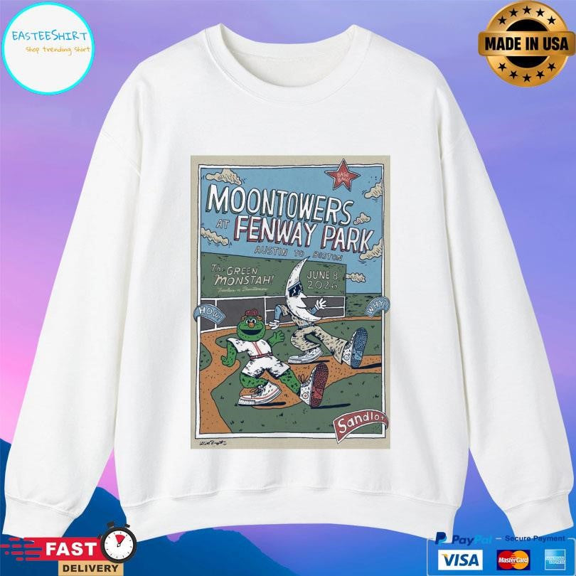 Moontowers At Fenway June 8 2026 Shirt Unisex
