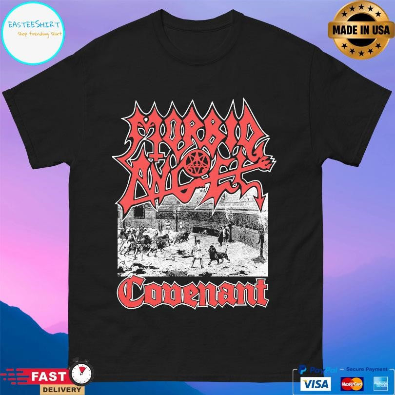 Morbid Angel Lions Den Covenant Shirt Unisex