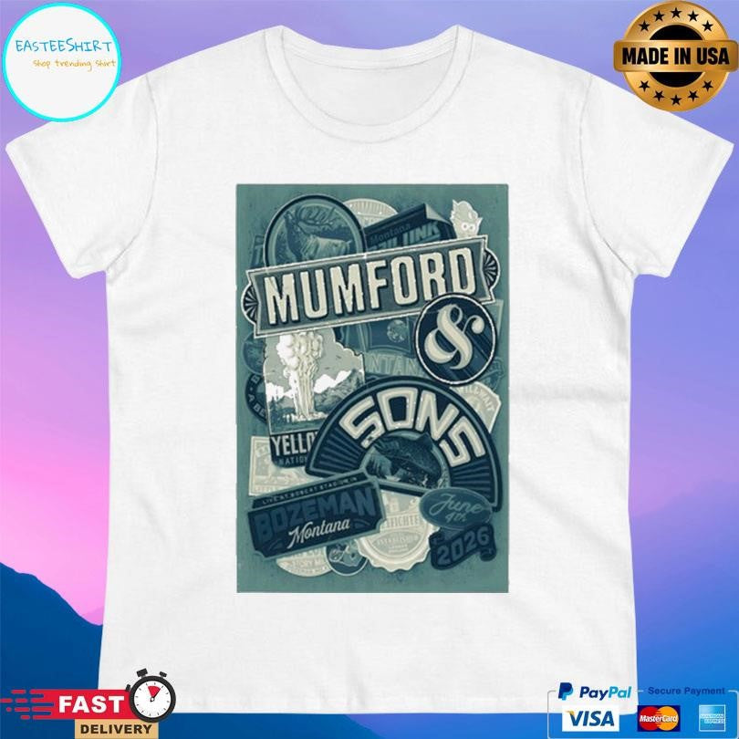 Mumford And Sons Bozeman Montana Shirt Unisex
