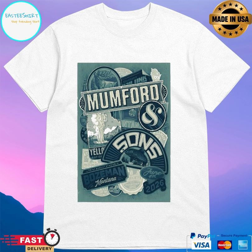 Mumford And Sons Bozeman Montana Shirt Unisex