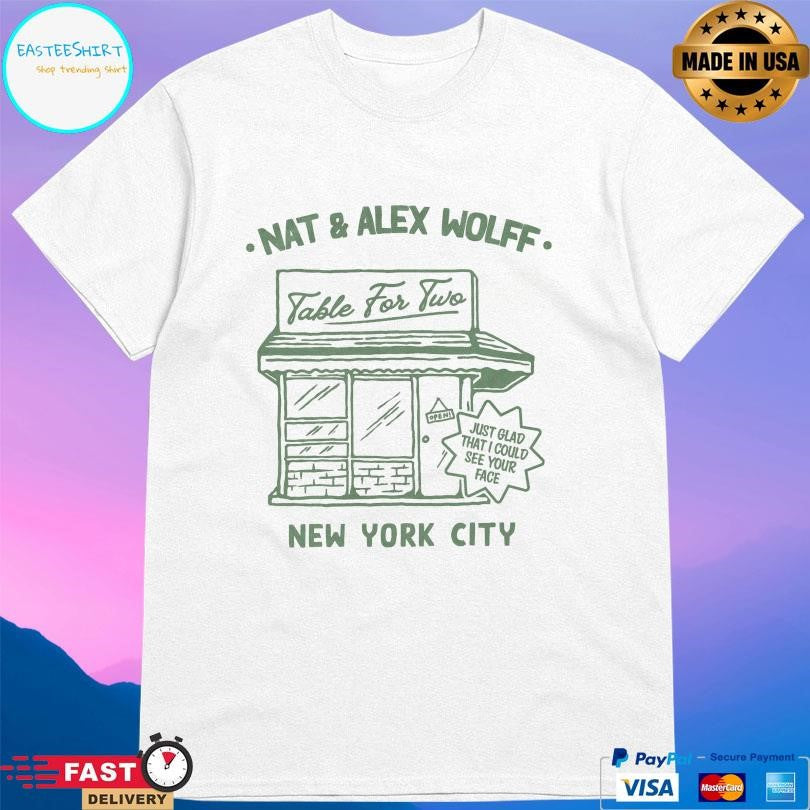 Nat And Alex Table For Two Shirt Unisex