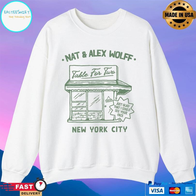 Nat And Alex Table For Two Shirt Unisex