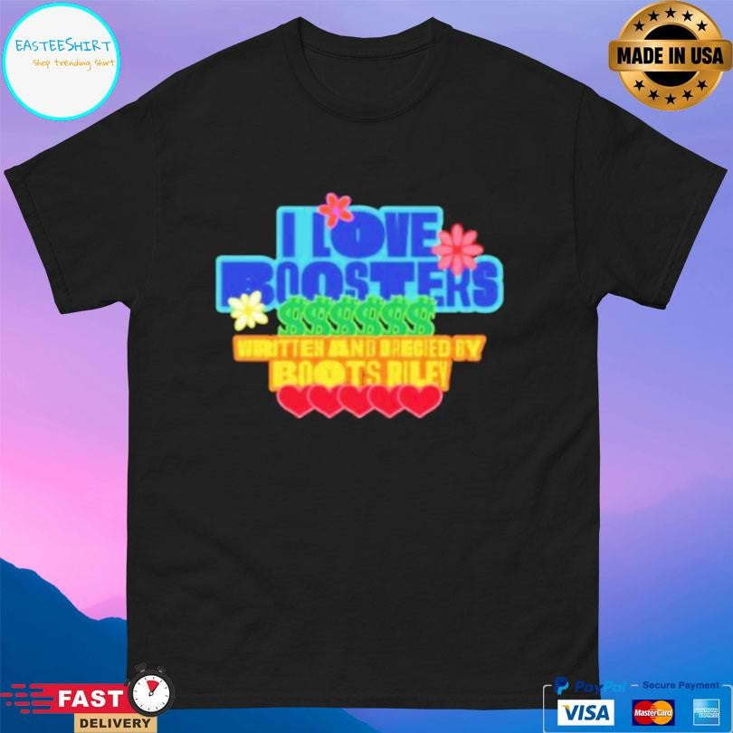 Neon I Love Boosters s Unisex